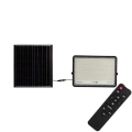 LED Projecteur solaire extérieur LED/30W/3,2V 4000K noir IP65 + télécommande