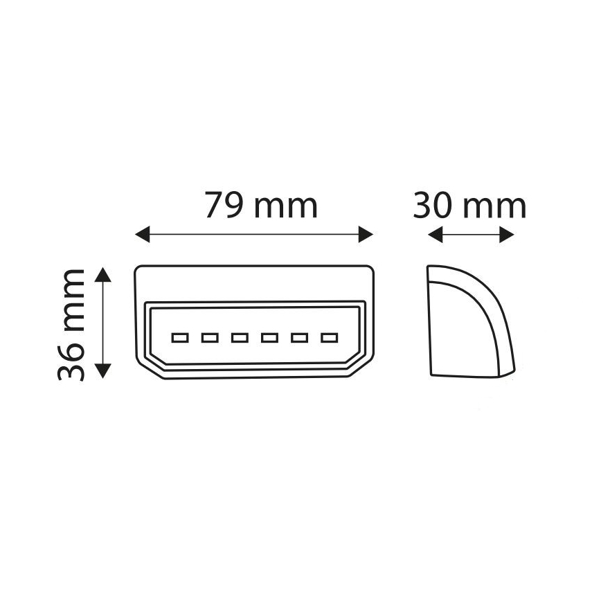 LED Reflector LICE LED/0,2W/12-24V IP67