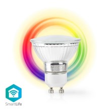 LED RGB Ampoule intelligente à intensité variable GU10/5W/230V