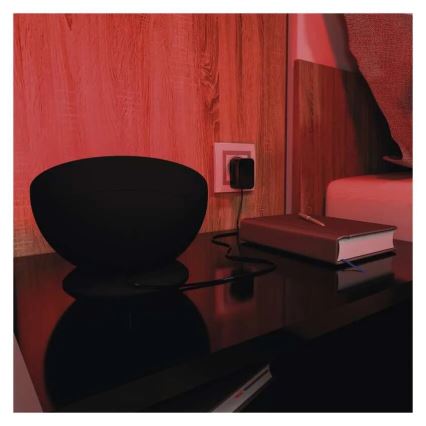 LED RGB Dimbaar tafellamp GoSmart LED/7W/230V Wi-Fi zwart