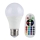 LED RGB Dimbare lamp E27 / 6W / 230V 6400K + RC