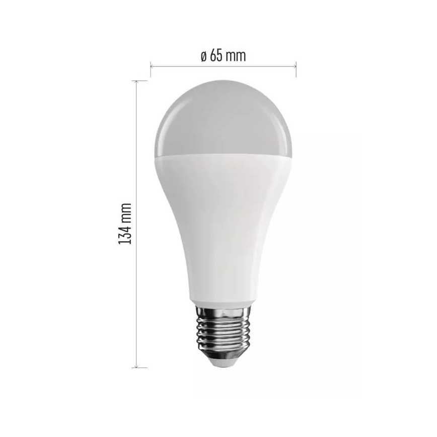 LED RGB Dimbare Lamp GoSmart A65 E27/14W/230V 2700-6500K Tuya