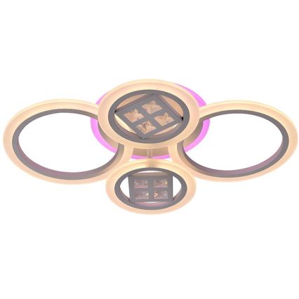 LED RGB Dimbare Opbouwlamp LED/50W/230V 3000-6500K + afstandsbediening