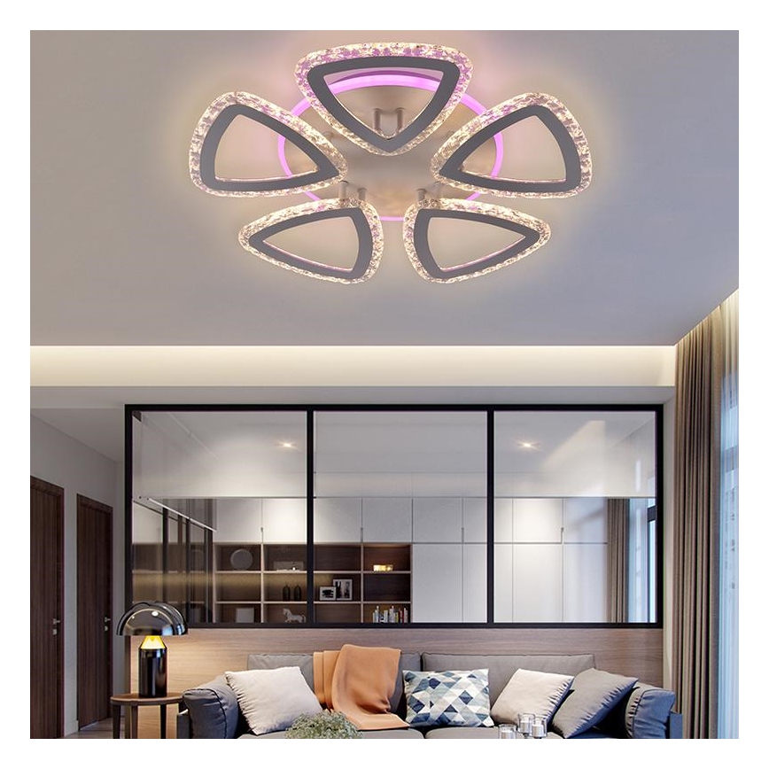 LED RGB Dimbare plafondlamp LED/70W/230V 3000-6500K + afstandsbediening