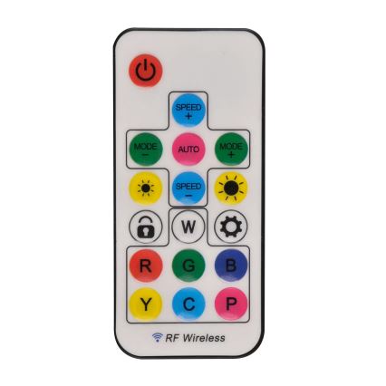 LED RGB Dimbare Strip MAGIC 2 m LED/12W/230V + Afstandsbediening