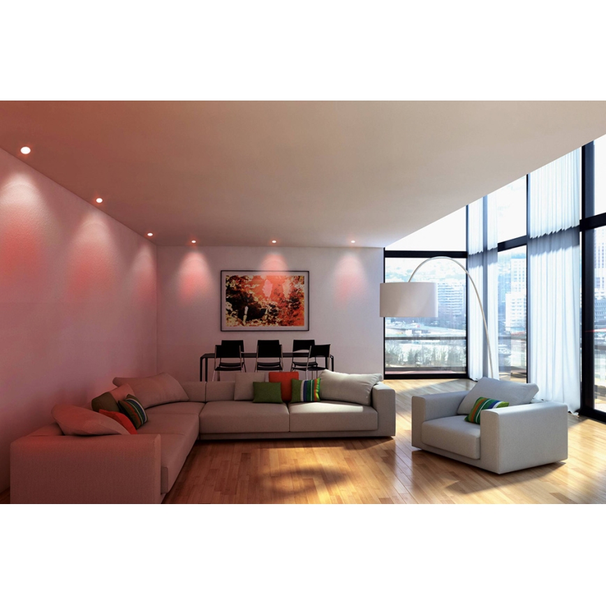 LED RGB Lamp CONNECT GU10/5W/230V - Eglo
