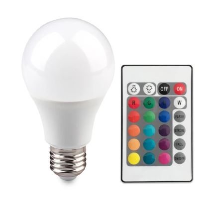 LED RGB Lamp E27/6W/230V dimbaar