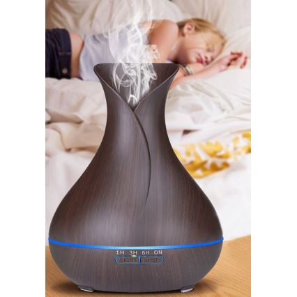 LED RGB Luchtbevochtiger en ionisator 400 ml