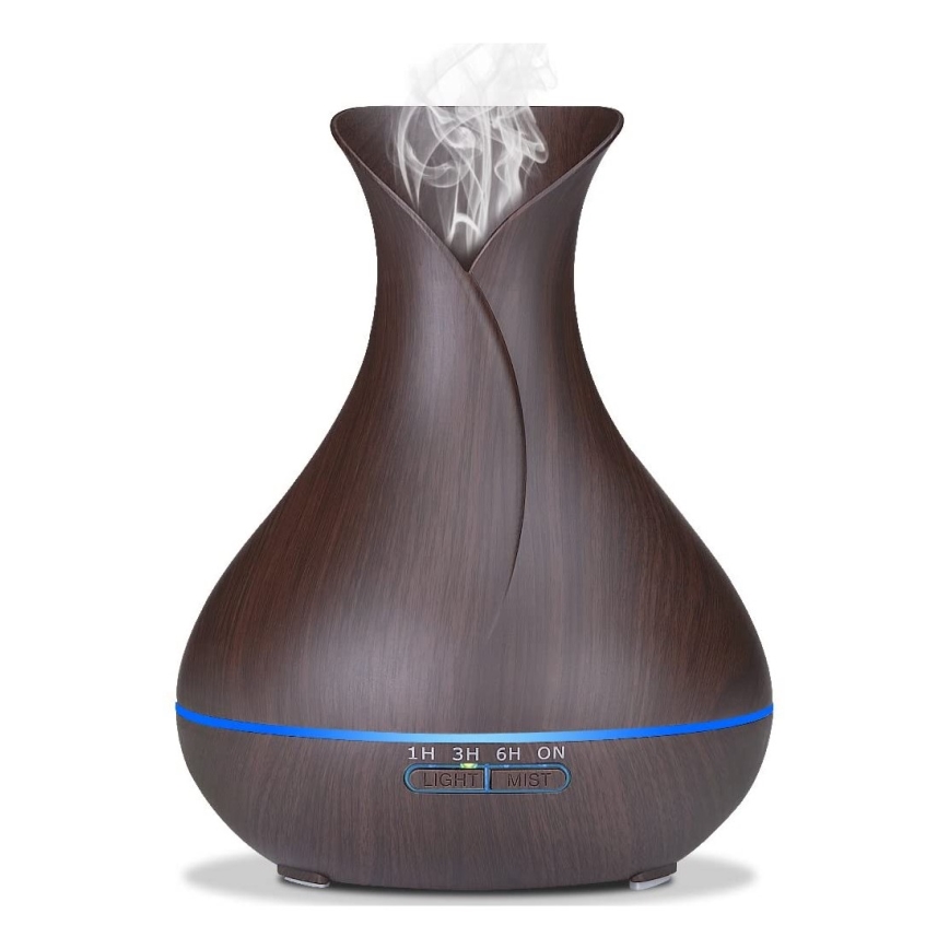 LED RGB-luchtbevochtiger en luchtionisator 400 ml
