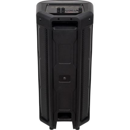 LED RGB Oplaadbare luidspreker met een microfoon 600W/2400 mAh + afstandsbediening