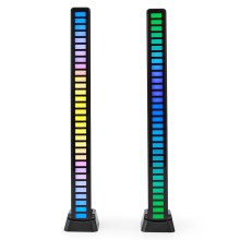 LED RGB Oplaadbare tafellamp LED/250 mAh