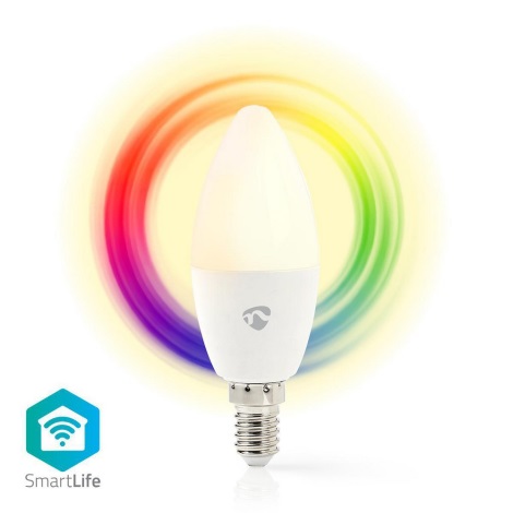 LED RGB Slimme lamp dimbaar E14/4,5W/230V