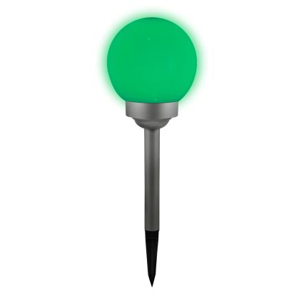 LED RGB Solar lamp BALL LED/0,2W/AA 1,2V/600mAh IP44