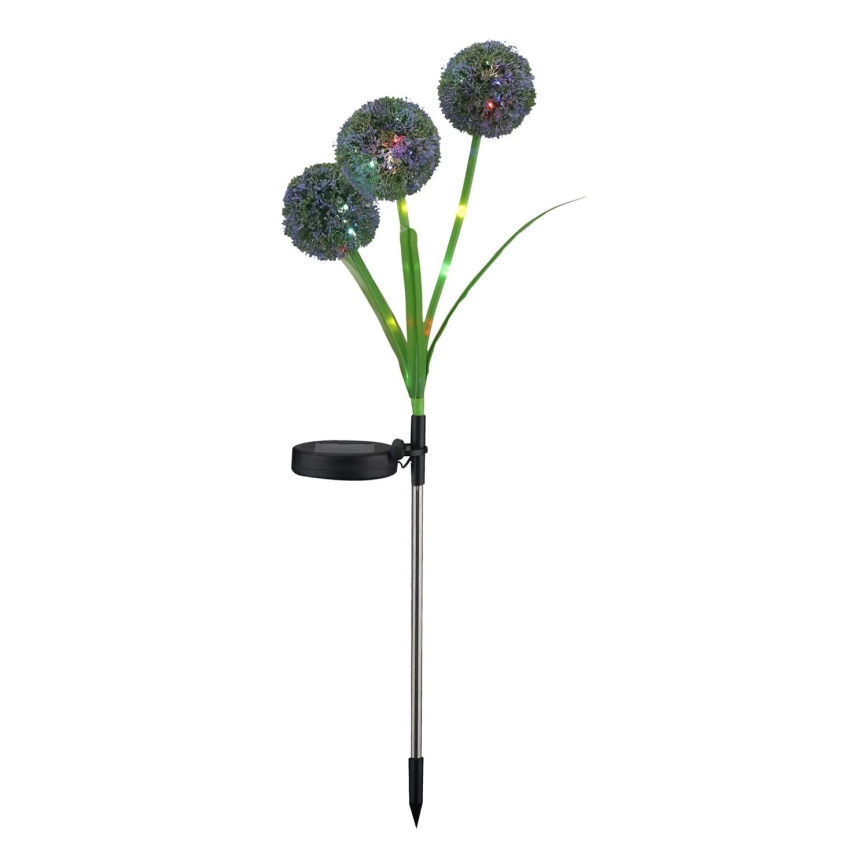 LED RGB Solarverlichting ALLIUM LED/1,2V 6500 600 mAh IP44 zwart