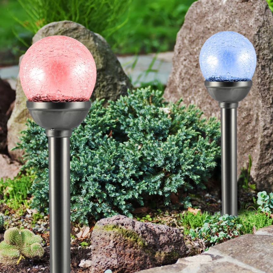 LED RGB Solarverlichting LED/0,04W/1,2V 600 mAh IP44