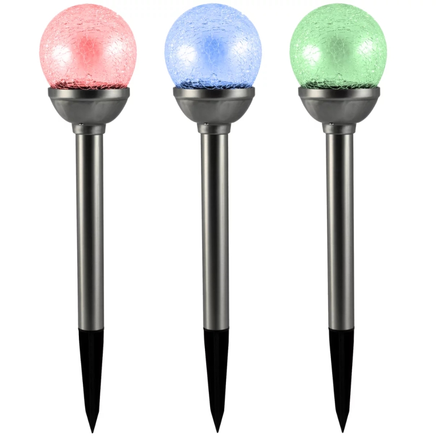LED RGB Solarverlichting LED/0,04W/1,2V 600 mAh IP44