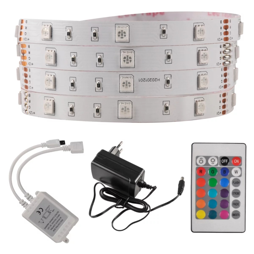 LED RGB Strip dimbaar 5m LED/18W/12V IP20