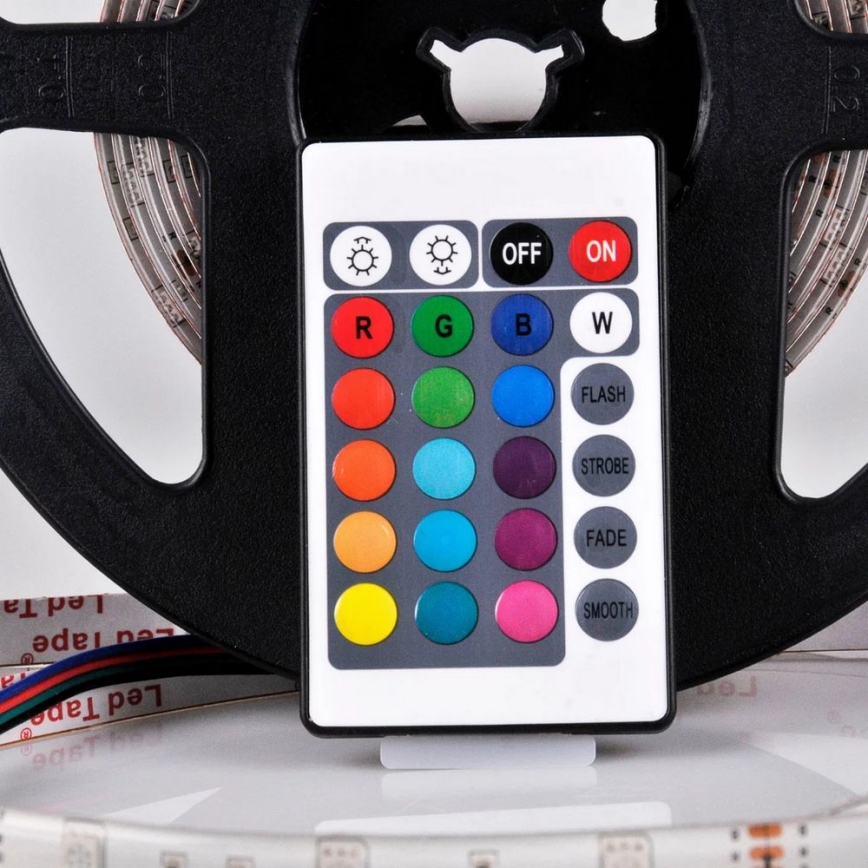 LED RGB Strip dimbaar 5m LED/18W/12V IP20