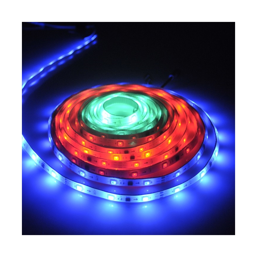 LED RGB Strip dimbaar MAGIC 5 m LED/24W/230V + AB