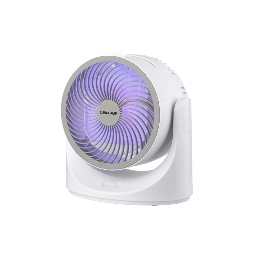 LED RGB tafelventilator 10W/5V Ø 18,5 cm