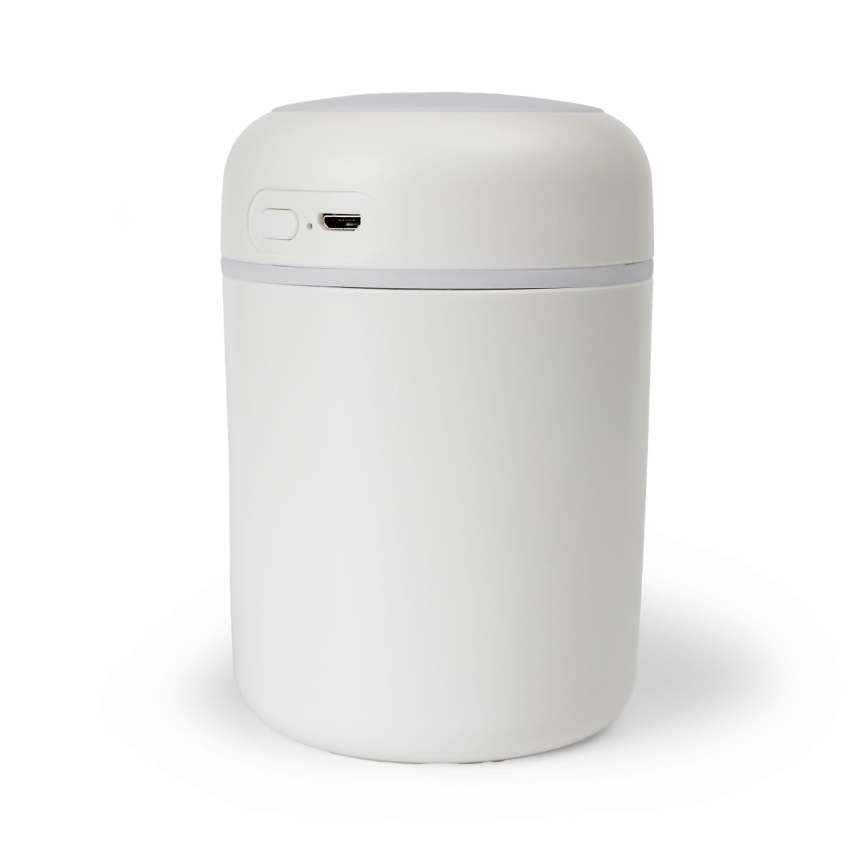 LED RGB Ultrasoon aroma diffuser en luchtbevochtiger LED/2W 300ml wit