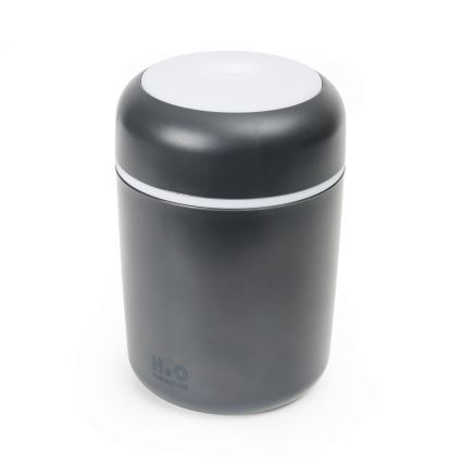 LED RGB Ultrasoon aroma diffuser en luchtbevochtiger LED/2W 300ml zwart