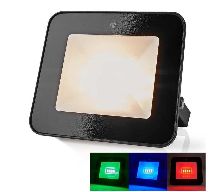 LED RGBW à intensité variable projecteur SmartLife LED/20W/230V Wi-Fi IP65 2700-6500K