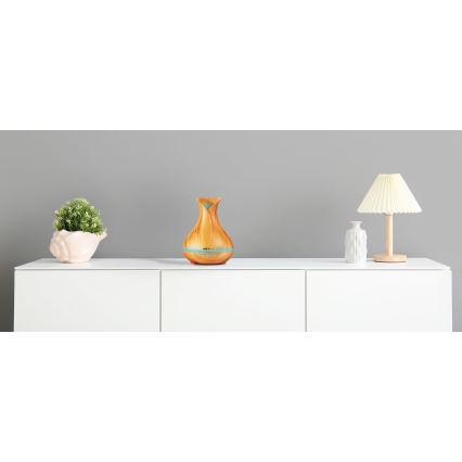 LED RGBW Aromaverspreider en luchtbevochtiger LED/230V 500 ml Wi-Fi + afstandsbediening