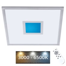 LED RGBW Dimbaar lichtpaneel LED/24W/230V 3000-6500K + afstandsbediening