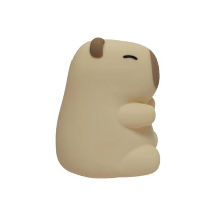 LED RGBW dimbaar oplaadbaar nachtlampje met aanraakbediening voor kinderen KAPYBARA LED/0,45W/5V 800 mAh