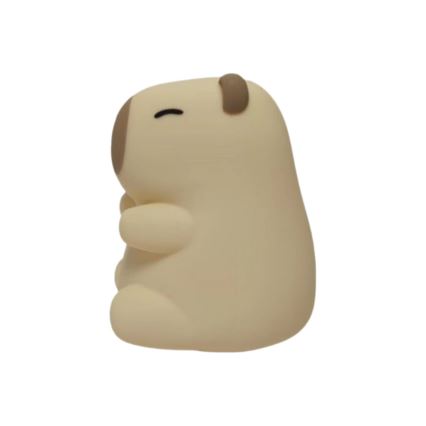 LED RGBW dimbaar oplaadbaar nachtlampje met aanraakbediening voor kinderen KAPYBARA LED/0,45W/5V 800 mAh