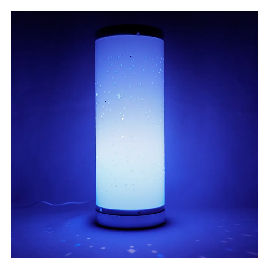 LED RGBW Dimbaar tafellamp LED/5W/230V + afstandsbediening