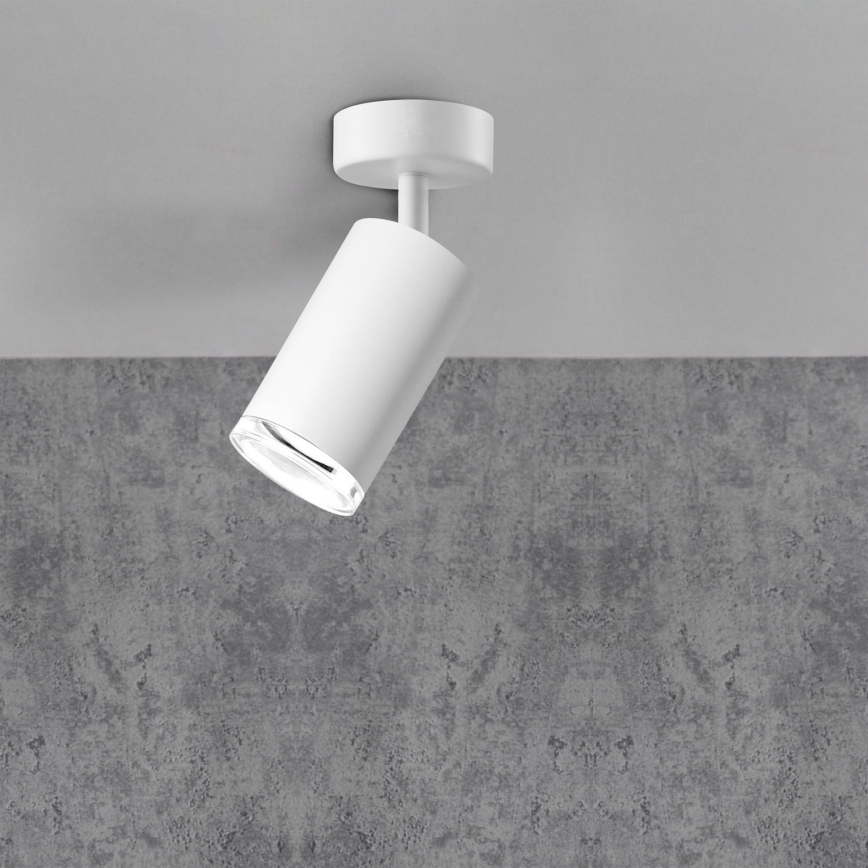 LED RGBW dimbare badkamerspot TURYN 1xGU10/4,8W/230V 3000K IP44 wit + afstandsbediening