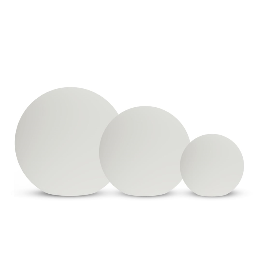 LED RGBW dimbare buitenlamp GLOBO 1xE27/12W/230V 2700-6500K Ø 30 cm IP44 Wi-Fi