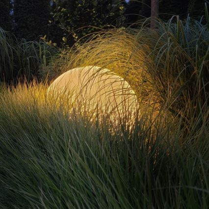 LED RGBW dimbare buitenlamp GLOBO 1xE27/9W/230V 2700-6500K Ø 60 cm IP44 Wi-Fi