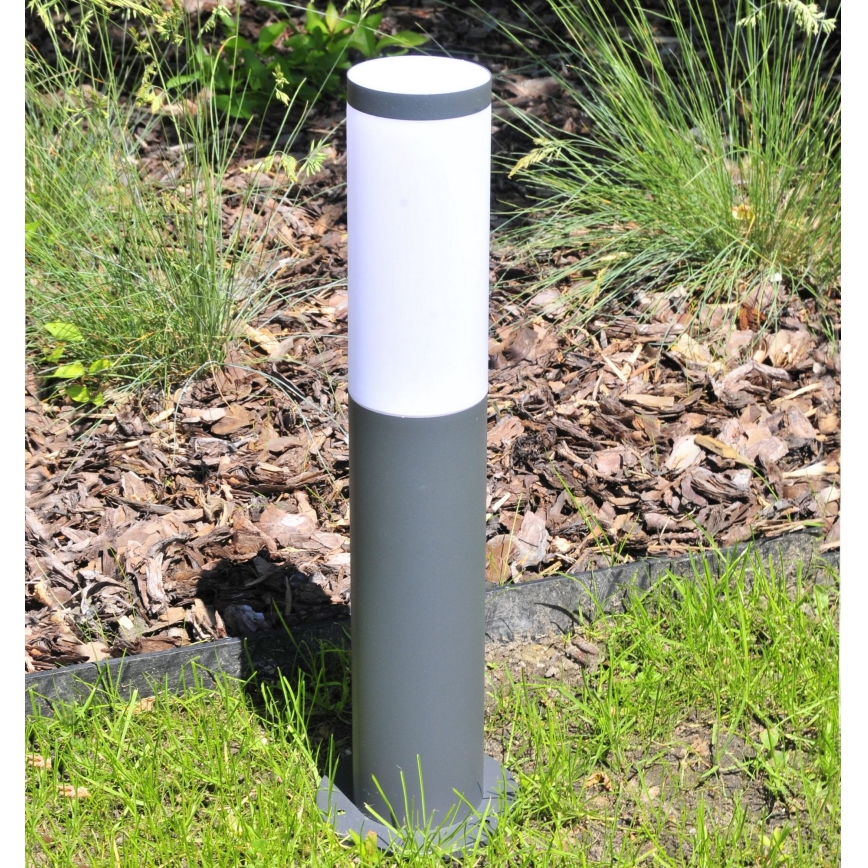 LED RGBW dimbare buitenlamp OSLO 1xE27/6,5W/230V 2700-6500K Wi-Fi 45 cm IP44 antraciet