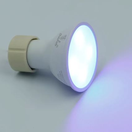 LED RGBW Dimbare lamp GU10/4,5W/230V 2700-6500K Wi-Fi Tuya