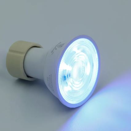LED RGBW Dimbare lamp GU10/4,5W/230V 2700-6500K Wi-Fi Tuya