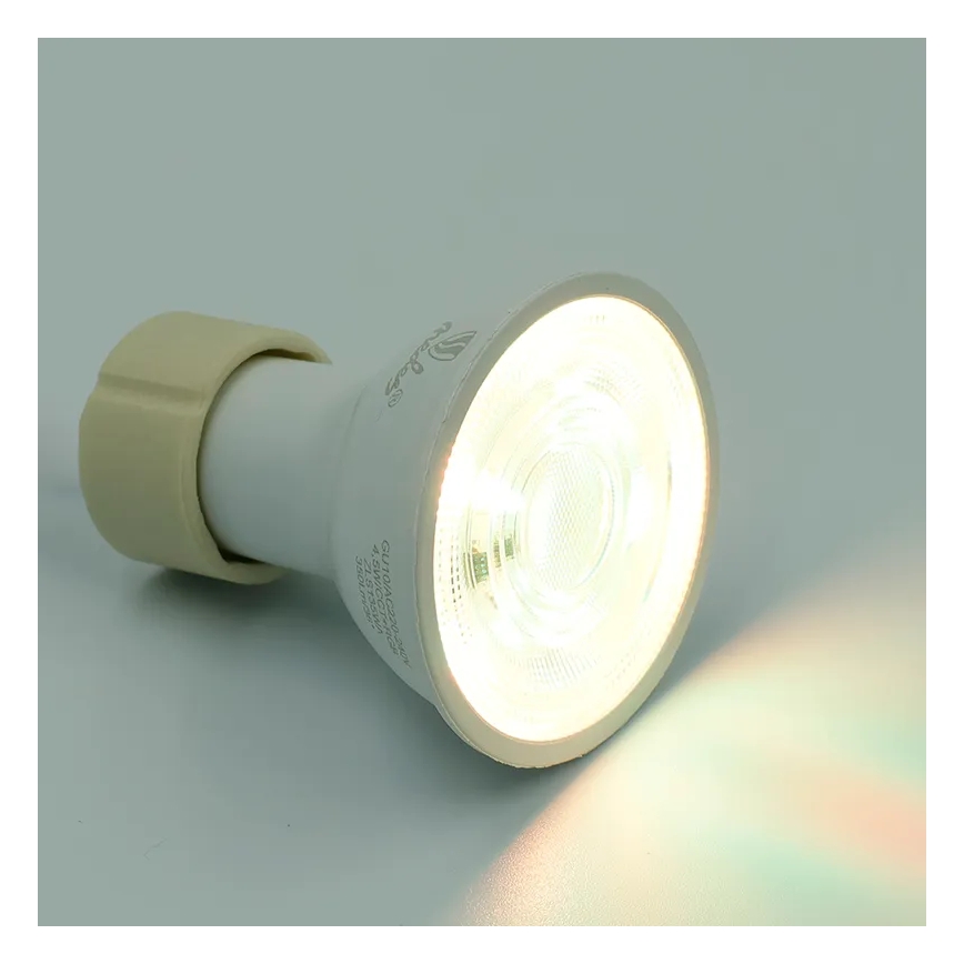 LED RGBW Dimbare lamp GU10/4,5W/230V 2700-6500K Wi-Fi Tuya