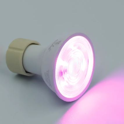 LED RGBW Dimbare lamp GU10/4,5W/230V 2700-6500K Wi-Fi Tuya