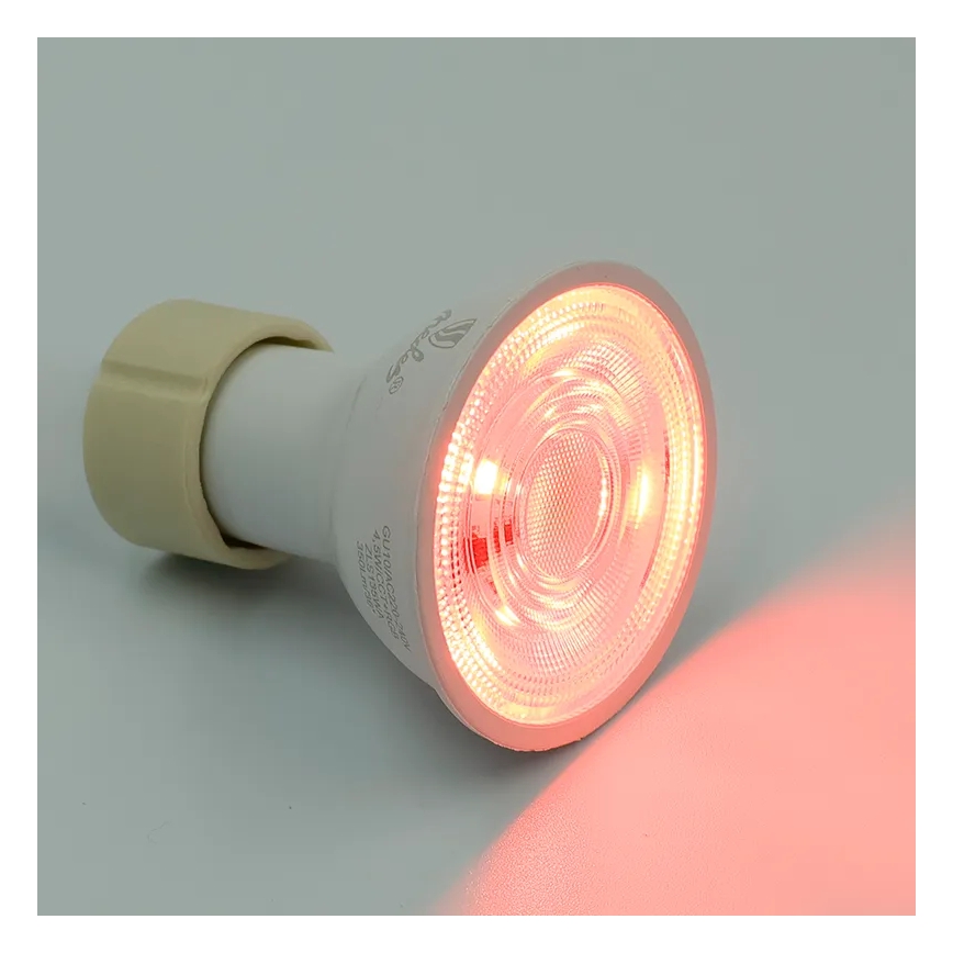 LED RGBW Dimbare lamp GU10/4,5W/230V 2700-6500K Wi-Fi Tuya
