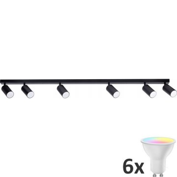 LED RGBW dimbare inbouwspot ANGIE 6xGU10/6,5W/230V 2700-6500K