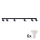 LED RGBW dimbare inbouwspot ANGIE 6xGU10/6,5W/230V 2700-6500K