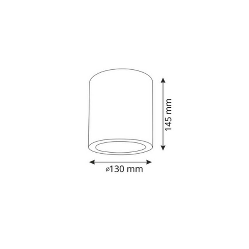 LED RGBW dimbare inbouwspot JUPITER 1xE27/6,5W/230V 2700-6500K Wi-Fi 13 cm wit