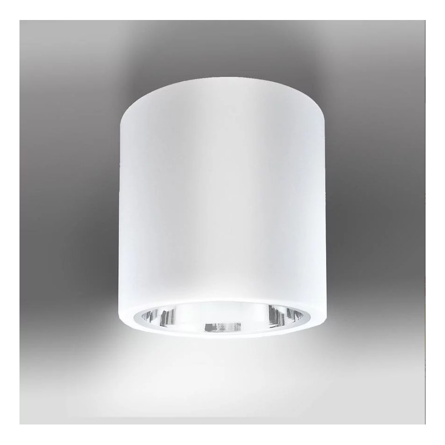 LED RGBW Dimbare inbouwspot JUPITER 1xE27/6,5W/230V 2700-6500K Wi-Fi Ø 9,8 cm wit