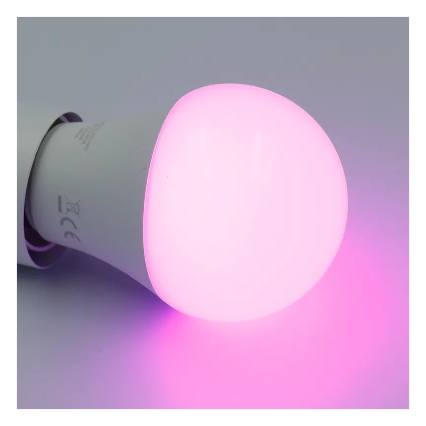 LED RGBW dimbare lamp A60 E27/9W/230V 2700-6500K Wi-Fi Tuya