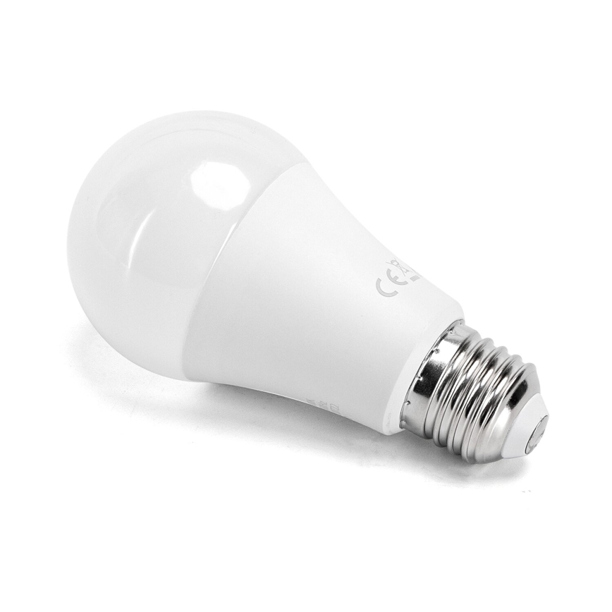 LED RGBW dimbare lamp E27/8W/230V 3000K + afstandsbediening - Aigostar