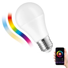 LED RGBW Dimbare lamp E27/9W/230V 2700-6500K Wi-Fi Tuya
