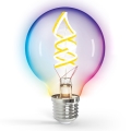 LED RGBW dimbare lamp FILAMENT MESH Smart G80 E27/4,9W/230V 2700K - Aigostar