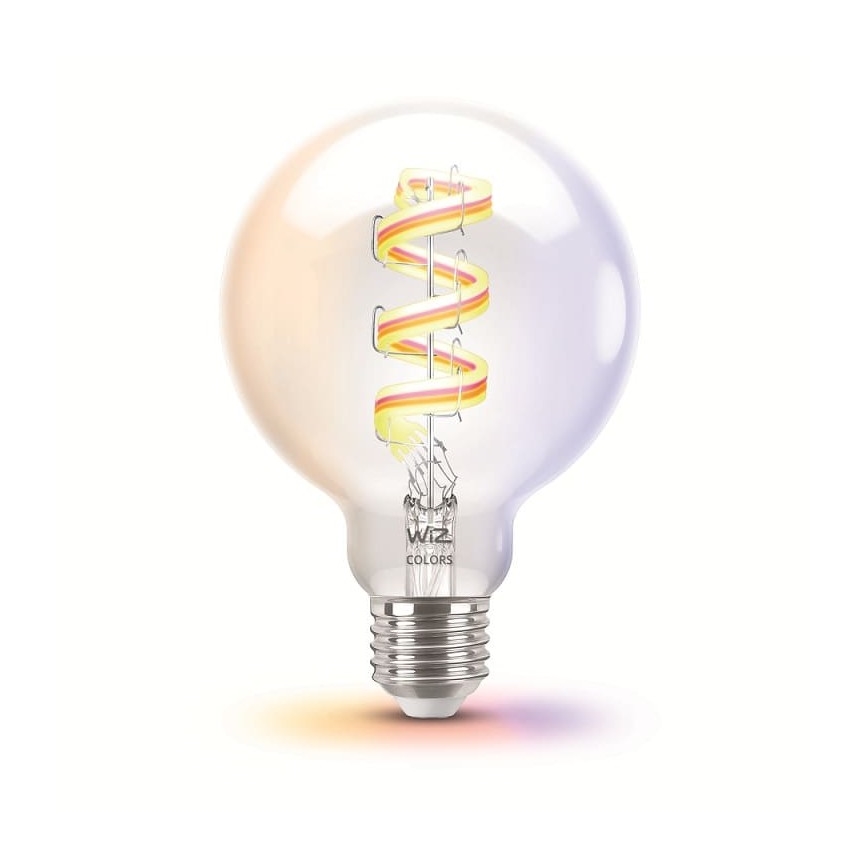 LED RGBW dimbare lamp G95 E27/6,3W/230V 2200-6500K Wi-Fi - WiZ